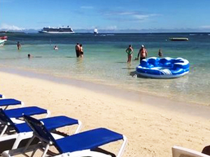 Costa Maya Los Arrecifes Beach Club Day Pass Excursion