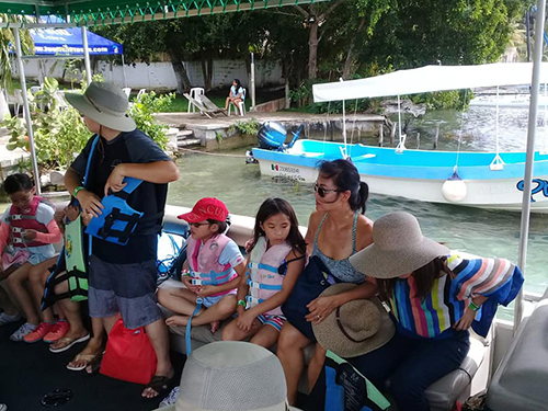 Costa Maya Seven Color Blue Lagoon Boat Ride Excursion - Costa Maya ...