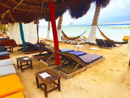 Costa Maya Private Cabana Beach Break Tour Reservations