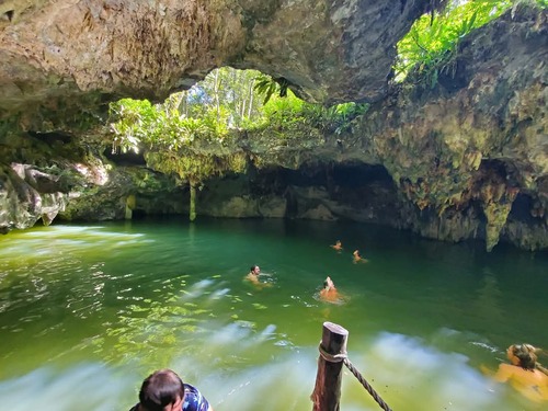 Cozumel Combo Jeep Sightseeing and ATV with Jade Caverns Adventure 