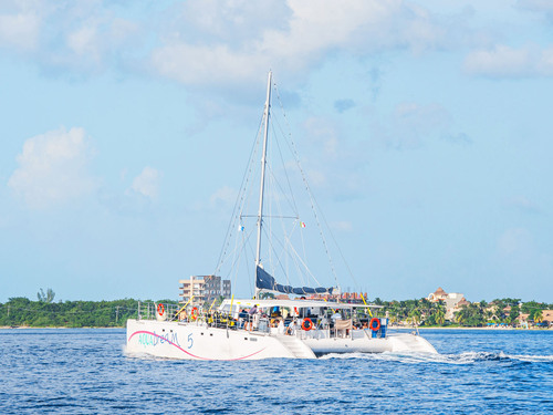 Cozumel Mexico Beach Break Catamaran Trip Cost