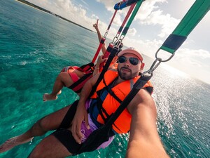 Cozumel San Francisco Beach Day Pass and Parasailing Excursion