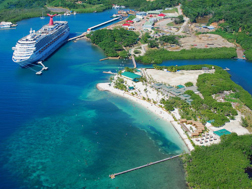 Roatan zipline and beach Cruise Excursion Booking