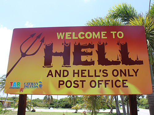 Grand Cayman Cayman Islands hell Excursion Cost
