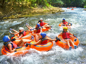 Falmouth River Rapids Waterfall Explorer, Tubing, and Beach Break Excursion