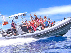 Grenada Powerboat and Underwater Sculpture Park Snorkel Excursion
