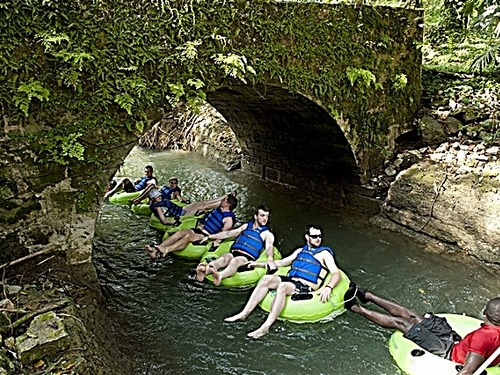 Ocho Rios Jamaica Falls River Tubing Shore Excursions Cost