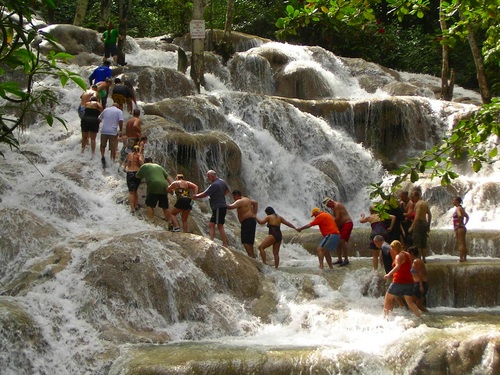 Ocho Rios Dunns Falls River Tubing Shore Excursions Cost