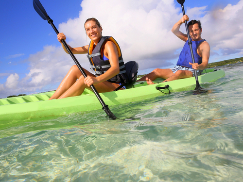Falmouth lagoon kayaking Shore Excursion Reservations
