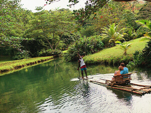 Montego Bay bamboo river raft Trip Booking