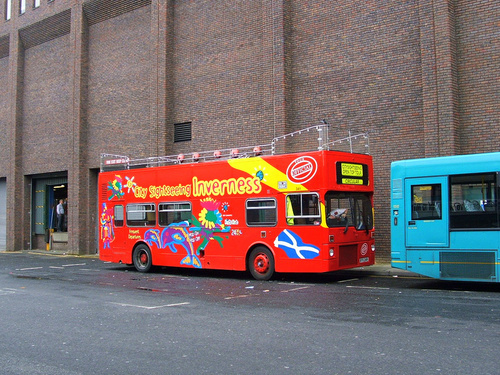 Invergordon (Inverness)  Scotland Ness Bank Bus Shore Excursion Booking