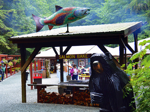 Juneau  Alaska salmon bake Shore Excursion Booking
