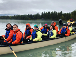 Juneau Small Group Explore Mendenhall Lake Canoe Excursion