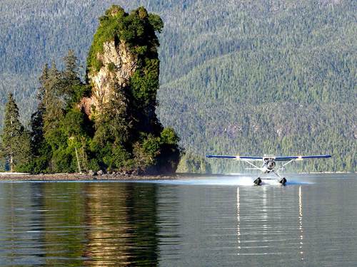 Ketchikan Alaska / USA lake landing Flightseeing Shore Flightseeing Excursion Cost