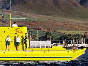 Lahaina Maui Semi Submarine Glass Bottom Boat Reef Excursion