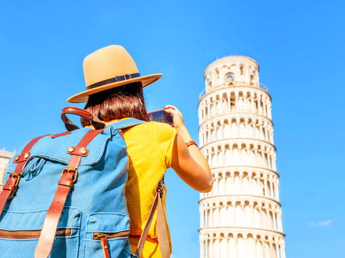 Livorno to Pisa and Leaning Tower Entrance Ticket with Optional Walk Excursion