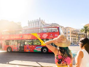 Malaga Hop On Hop Off City Sightseeing Bus Excursion