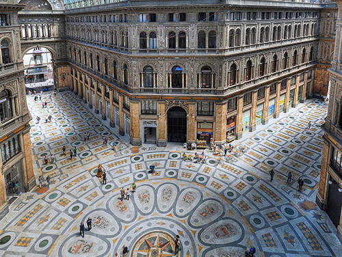 Naples Italy Galleria Umberto Walking Excursion Reviews