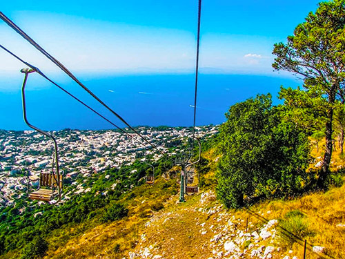 Naples Monte Solaro Chairlift Trip Tickets