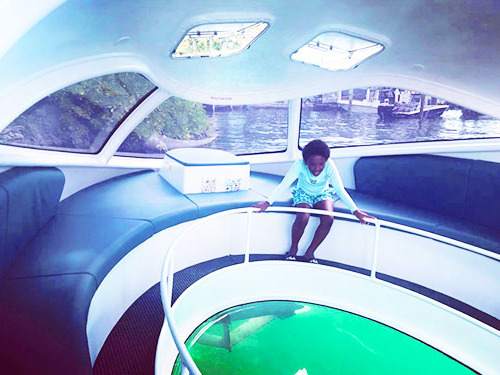 Nassau  Bahamas Glass Bottom Boat Trip Tickets