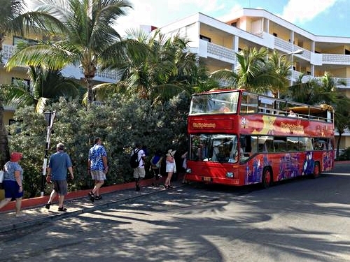 St. Maarten open air bus Trip Prices