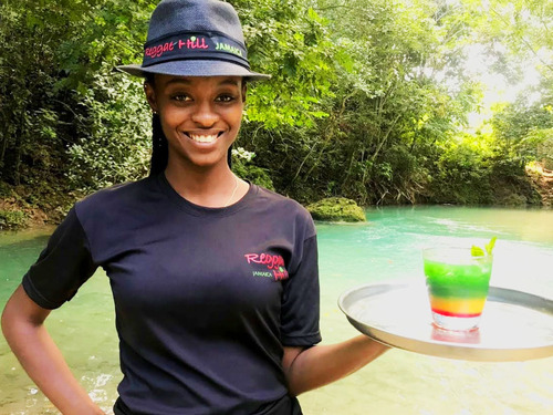 Ocho Rios Ocho Rios Blue Hole, Dunn's River Falls, Lunch and Cocktails at Reggae Hill Trip Cost