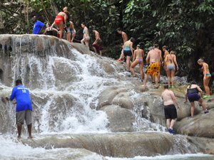 Ocho Rios Highlights, Shopping and Dunn's River Falls, and Jamaican Lunch Excursion