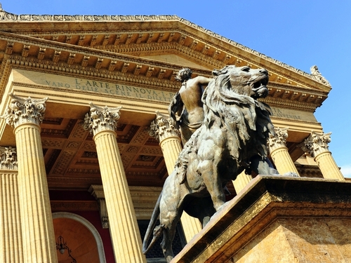 Palermo Sicily Politeama Theatre Sightseeing Excursion Prices