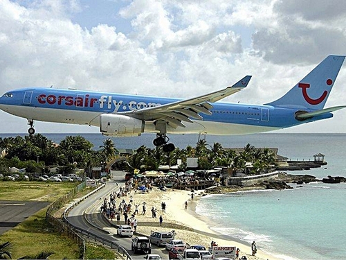 St Maarten  Philipsburg Maho Beach Excursion