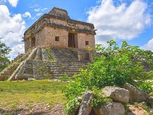 Progreso Dzibichaltun Mayan Ruins with Beach Break Excursion