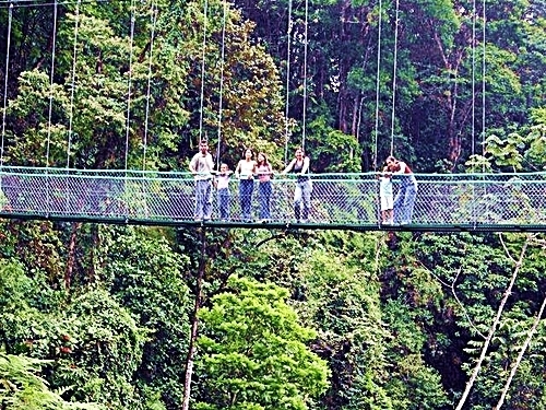 Puerto Caldera  Costa Rica suspension bridges Trip Reservations
