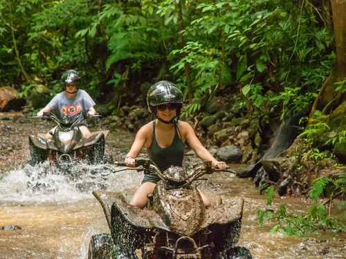 Puerto Caldera Private Jungle and River ATV and Crocodile Boat Safari Excursion