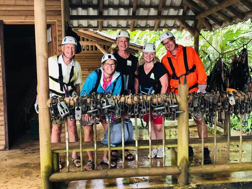 Puerto Caldera Private Zipline Canopy Adventure and Boat Safari Excursion