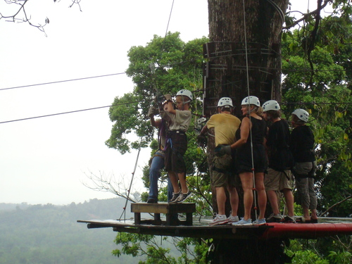 Puerto Caldera Private Zipline Canopy Adventure and Boat Safari Excursion
