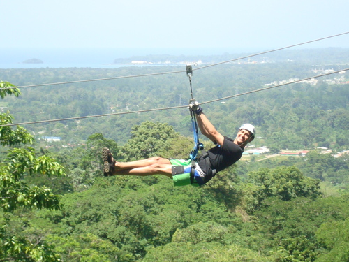 Puerto Caldera Private Zipline Canopy Adventure and Boat Safari Excursion