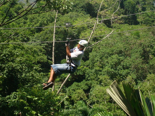 Puerto Caldera Private Zipline Canopy Adventure and Boat Safari Excursion