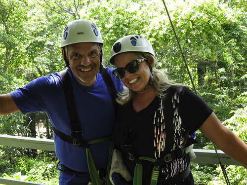 Puerto Caldera Private Zipline Canopy Adventure and Boat Safari Excursion