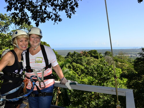 Puerto Caldera Private Zipline Canopy Adventure and Boat Safari Excursion