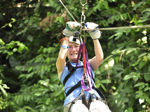 Puerto Limon Private Zip Line Canopy and Tortuguero Jungle River Cruise Excursion