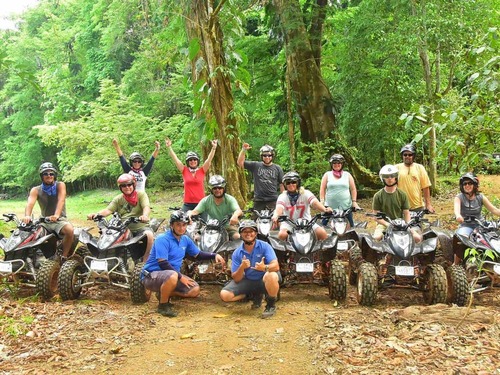 Puntarenas Private Jungle and River ATV Adventure and Crocodile Boat Excursion