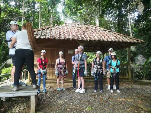 Puntarenas Private Zipline Canopy Adventure and Boat Safari Excursion