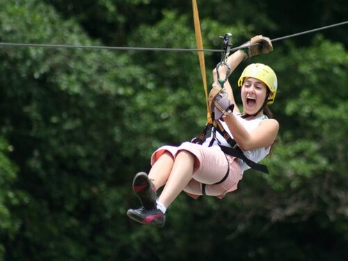Puntarenas Private Zipline Canopy Adventure and Boat Safari Excursion