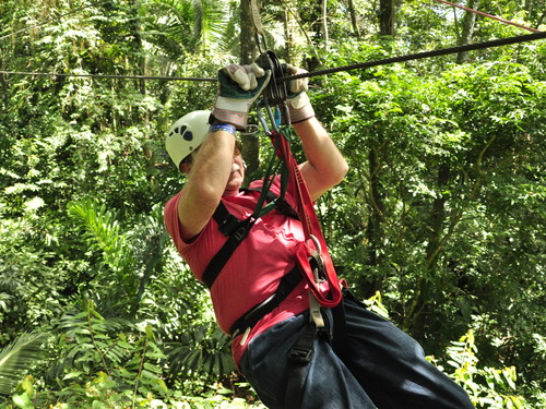 Puntarenas Private Zipline Canopy Adventure and Boat Safari Excursion