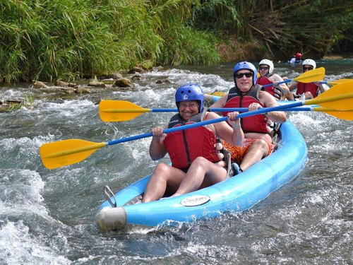 Montego Bay  Jamaica white water rapids Trip