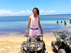 Roatan ATV Jungle Adventure and Beach Break Excursion