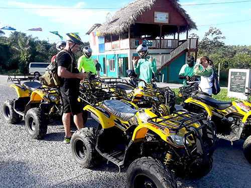Roatan Honduras Garifuna Village ATV Shore Excursion Cost
