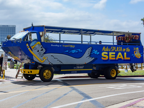 San Diego amphibious vehicle SEAL Excursion Booking