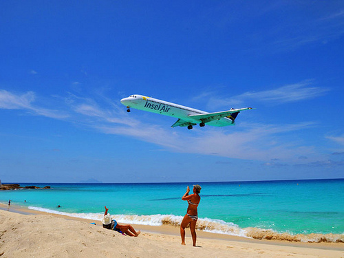 St Maarten  Philipsburg beach break Cruise Excursion