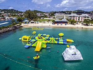 St. Lucia Ocean Splash Island Water Park Day Pass