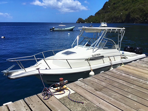 St. Lucia Private All Inclusive Speedboat to Soufriere, Mud Bath, and Beach Adventure with Lunch